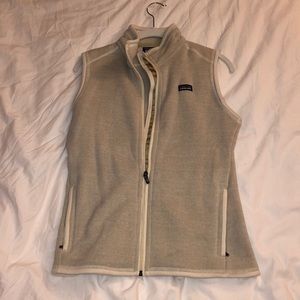 Fleece cream Patagonia vest